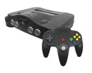 Console Nintendo 64 Preto Seminovo + Controle + 3 Jogos