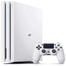 Videogame PlayStation 4 Pro 1TB Branco Seminovo  + 2 Controles + 5 Jogos