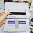 Console Super Nintendo Seminovo + 2 Controles + Cartucho