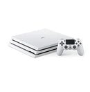 Videogame PlayStation 4 Pro 1TB Branco Seminovo  + 2 Controles + 5 Jogos