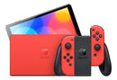 Nintendo Switch Oled 64gb Vermelho Seminovo + Jogos