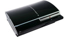 Videogame PlayStation 3 PS3 Fat 160GB Cor Black Piano Seminovo + 2 Controles + 5 Jogos